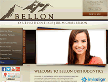 Tablet Screenshot of drbellon.com